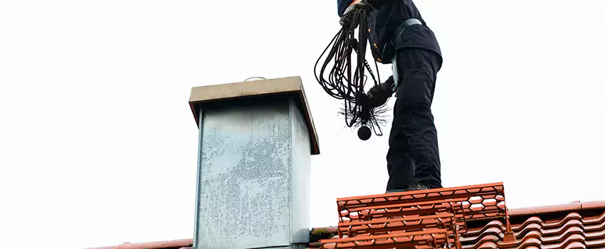 Chimney Brush Cleaning in North Bethesda, Maryland