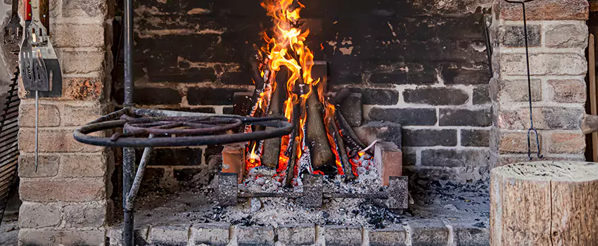 Cracked Electric Fireplace Bricks Repair Services  in North Bethesda, MD