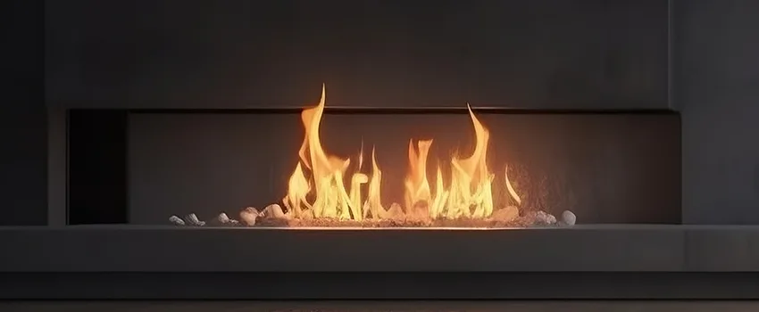 B-Vent Gas Fireplace Installation in North Bethesda, MD