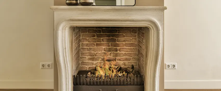 Vintage-style Fireplace Redesign in North Bethesda, Maryland