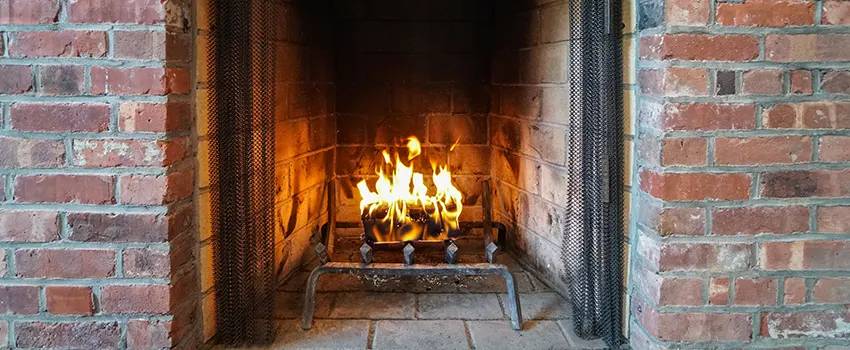 Repairing Damaged Fireplace Tiles in North Bethesda, Maryland