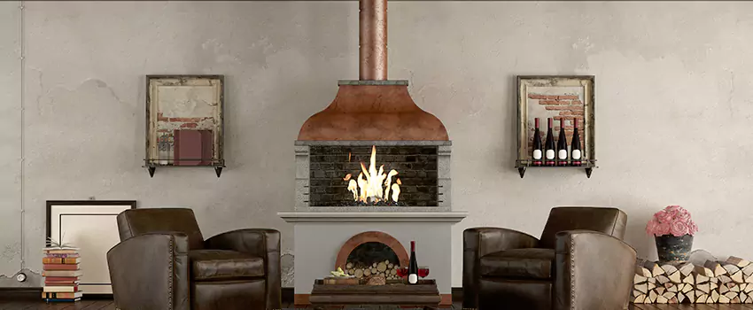Thelin Hearth Products Providence Pellet Insert Fireplace Installation in North Bethesda, MD