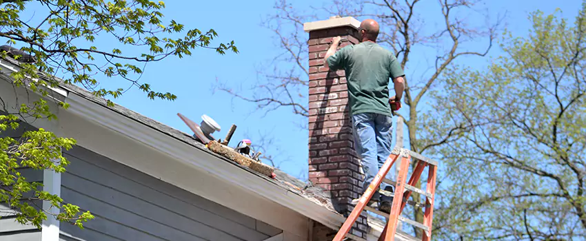 Vinyl and PVC Chimney Flashing Installation in North Bethesda, MD