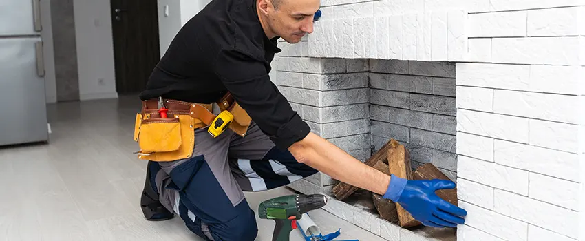 Fireplace Damaged Damper Frame Repair Services in North Bethesda, Maryland
