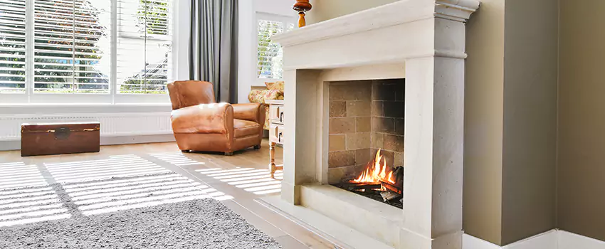 Vintage Fireplace Refacing in North Bethesda, Maryland