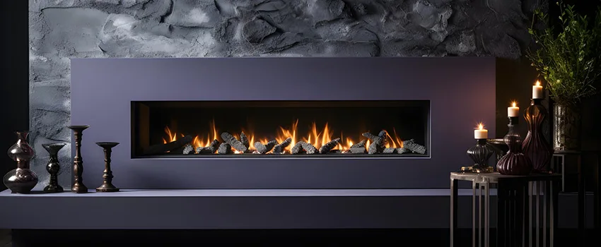 Ember Bed for Ventless Gas Fireplace in North Bethesda, MD